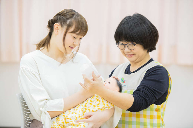 乳児保育を体験!のイメージ