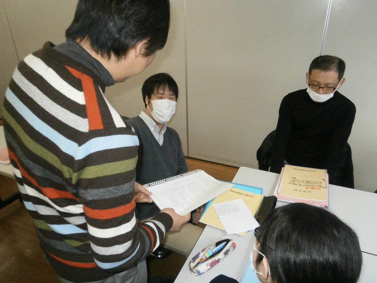 相談援助実習指導／実習帰校日指導の様子 ～社会福祉士養成科